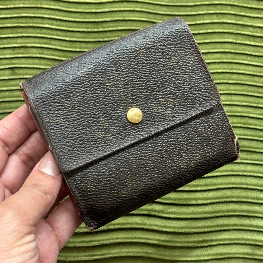 Authentic Vintage Louis Vuitton Wallet | Monogram Canvas | Pre-Loved 01215082#Y